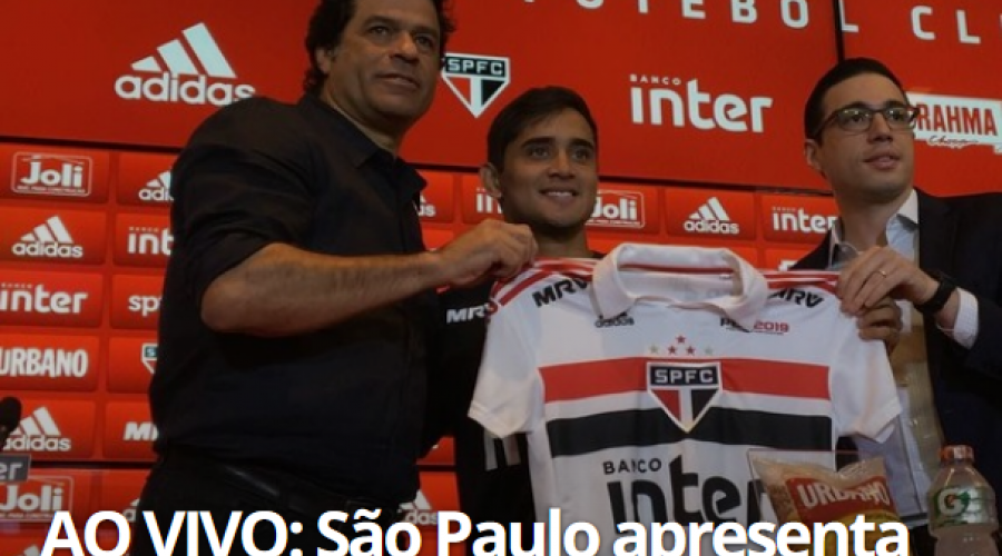 São Paulo faz jogo-treino e apresenta Everton Felipe