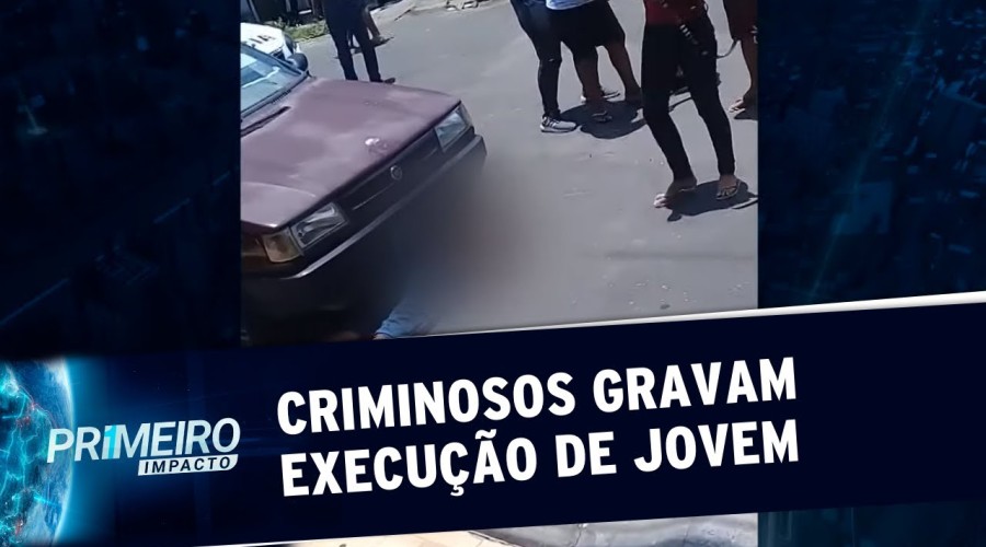 Vídeo: CRIMINOSOS GRAVAM E COMPARTILHAM EXECUÇÃO DE JOVEM DE 21 ANOS