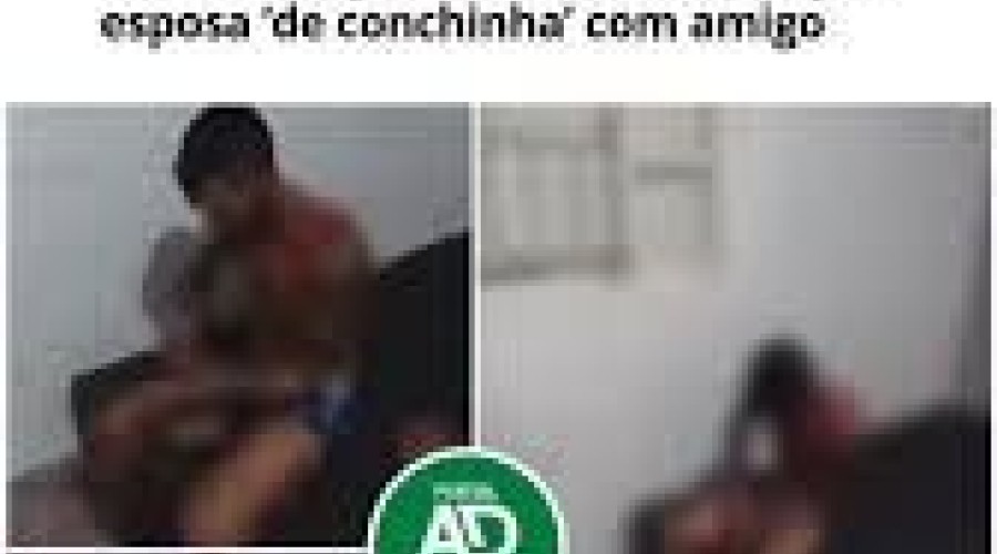 Marido chega mais cedo, flagra esposa ‘de conchinha’ com o amigo e o pior acontece; veja vídeo