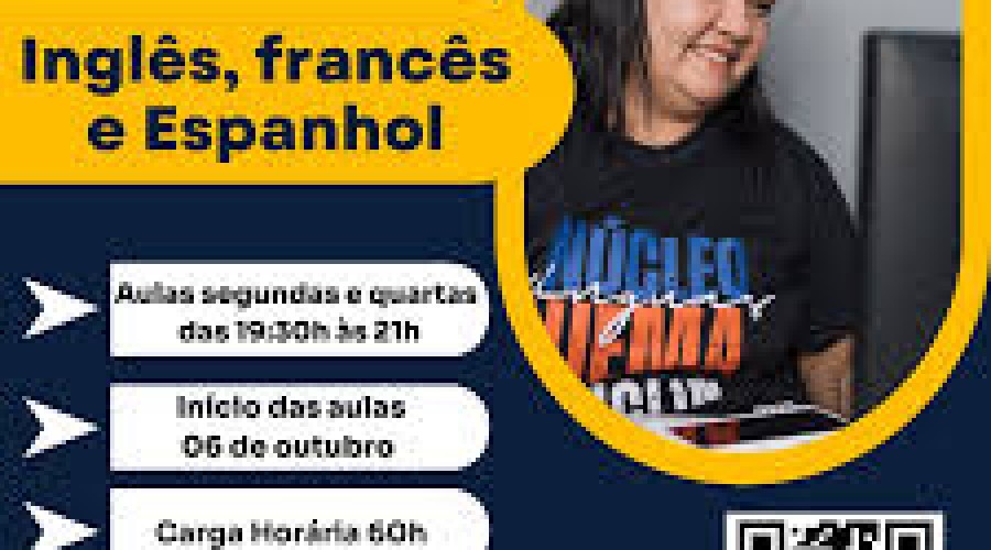 Uema abre inscrições para cursos online de Inglês, Espanhol e Francês