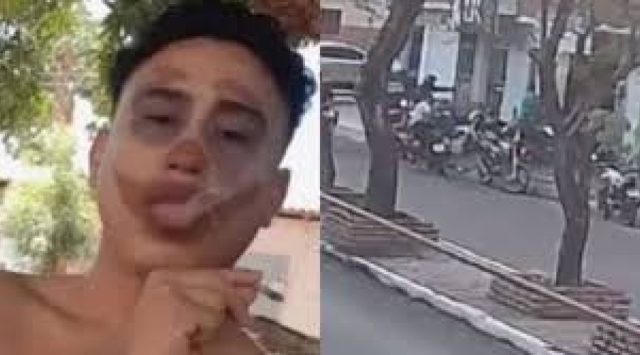 Vídeo: Jovem baleado na cabeça em oficina de Timon tem passagens por receptação