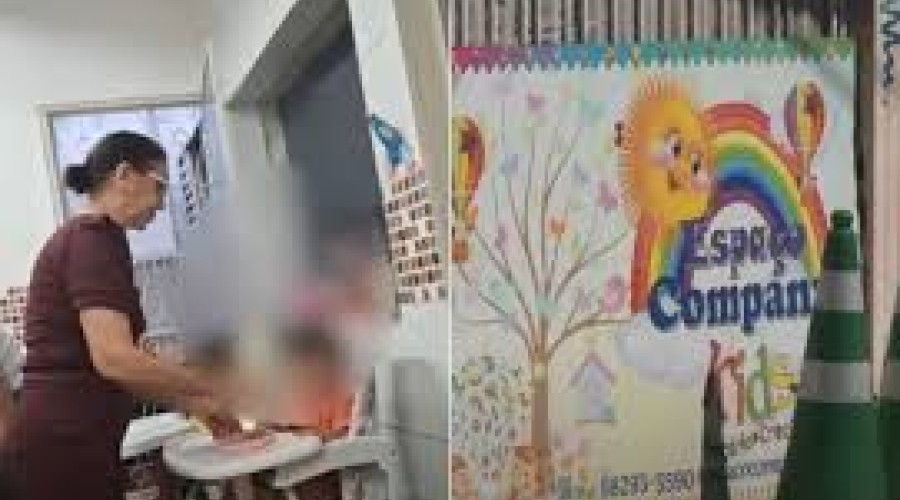 Vídeo: Dona de creche é investigada por maus-tratos após ser filmada agredindo criança