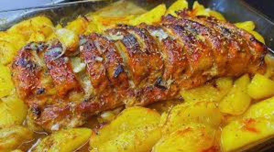 Coisa da Cozinha: Lombo de Porco Assado com Batatas...Hum!