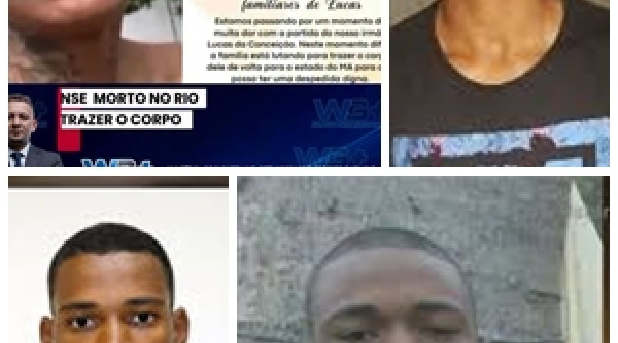 Maranhão: Familiares de Lucas, conhecido como “Mata Rindo”, pede apoio para trazer o corpo de volta a Chapadinha