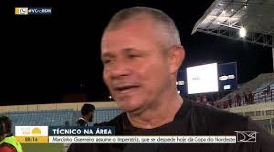 Marcinho Guerreiro assume o Imperatriz na despedida da Copa
