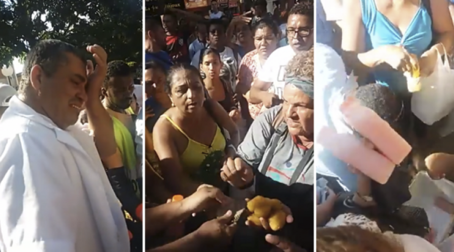 Assista ao Vídeo: clientes compram coxinhas e suco de vendedor em MG para fiscalização não apreender