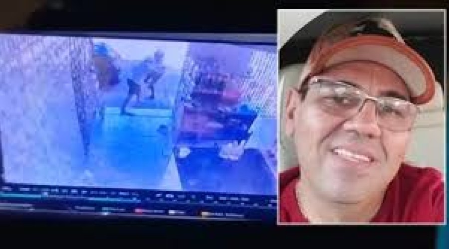 Veja o vídeo: Comerciante é morto a tiros durante assalto em frente a depósito de bebidas