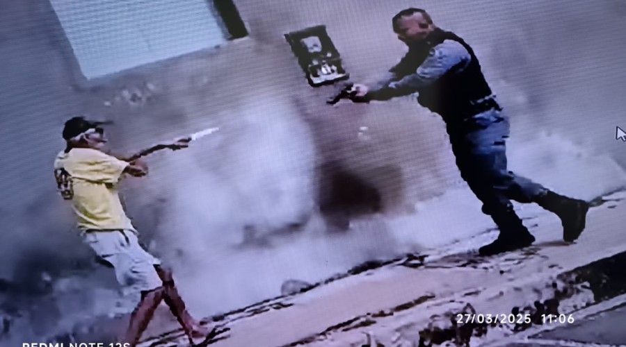 Vídeo: Polícia investiga morte de idoso baleado por PM após ameaça com faca em Coelho Neto, no MA