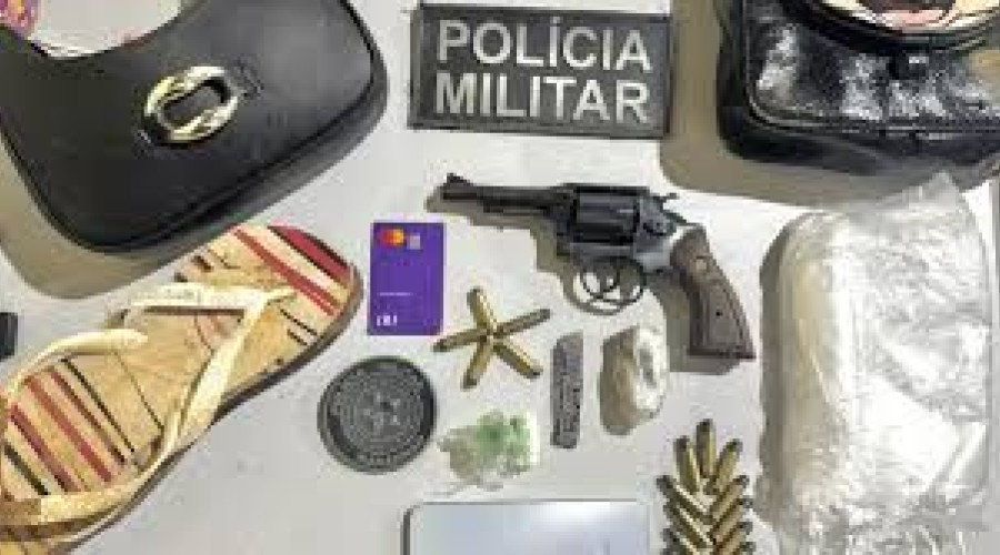 Parnarama/MA: Mulher de uma das lideranças criminosas é presa com drogas e arma