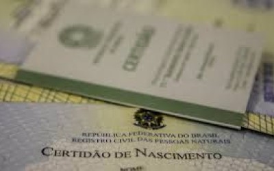 Começa hoje campanha de registro civil em todo o país