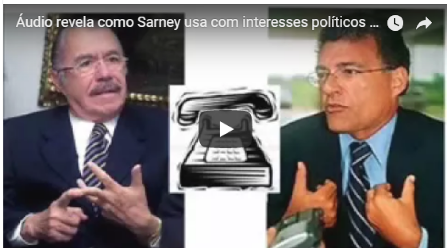 Sarney é gravado pela PF mandando o filho usar seus veículos de comunicação para atacar adversários; ouça áudio