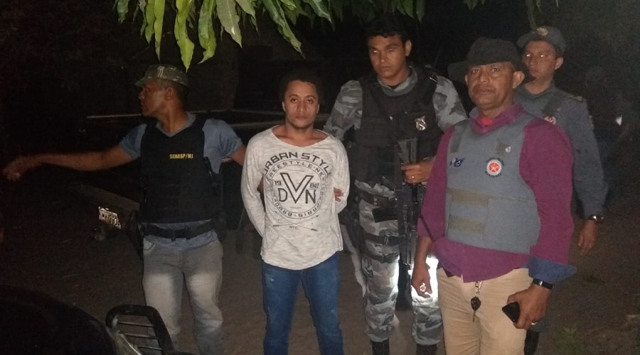 Preso foragido que atentou contra policiais de Caxias