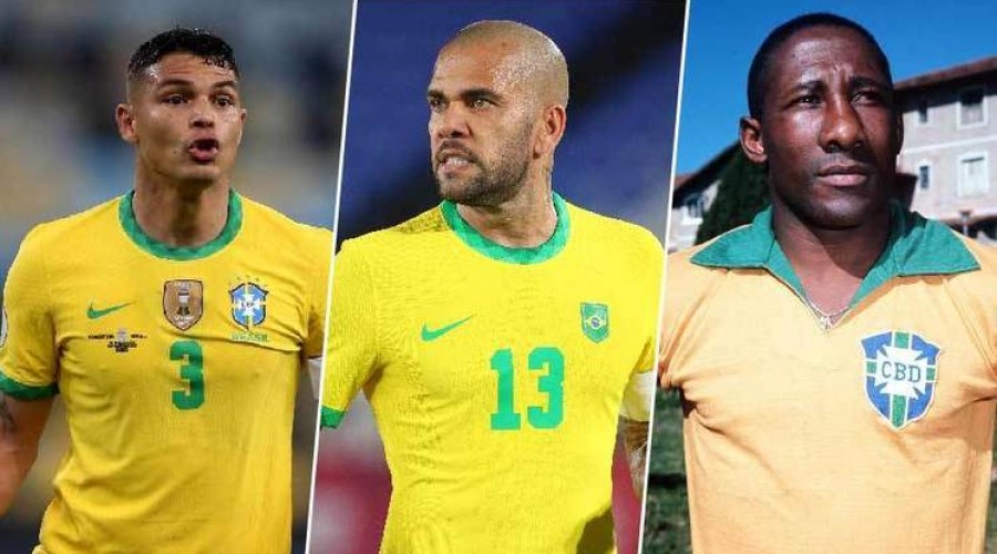 Daniel Alves e Thiago Silva no topo: veja brasileiros mais experientes em Copas do Mundo