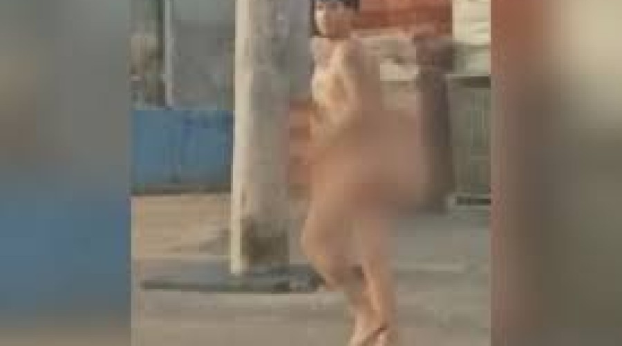 Suspeito de matar pastora foi flagrado correndo nu em rua de GO