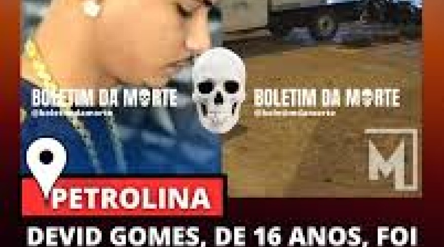URGENTE: Adolescente de 16 anos é morto a tiros