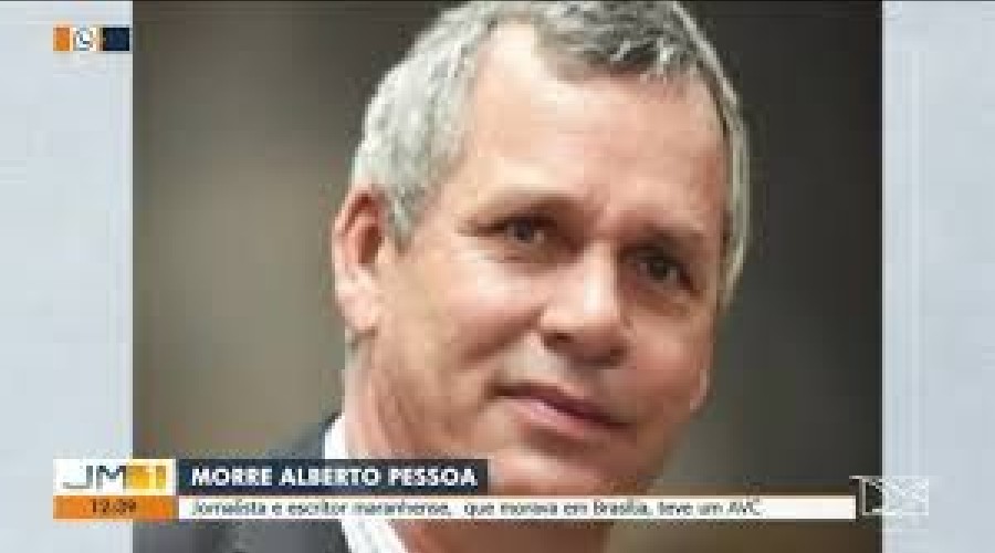 Jornalista maranhense Alberto Pessoa é enterrado no Distrito Federal