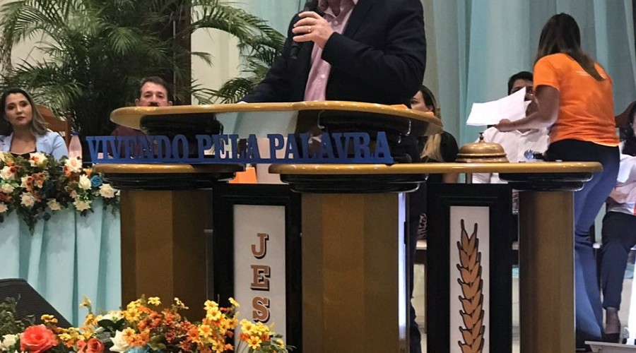 Deputado Levi Pontes participa do Encontro Pedagógico 2018, em Chapadinha