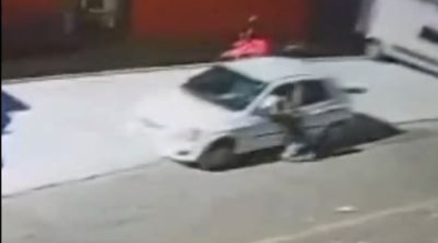 VÍDEO: mulher e idoso são arrastados durante assalto a carro em São Luís; idoso tem alzheimer