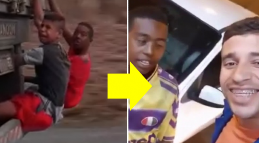 Assista ao Vídeo: O final da história dos jovens que pegaram rabeira no caminhão e ‘passearam’ por todo o Brasil