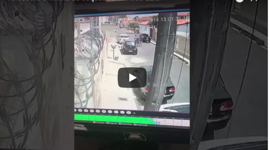 Assista ao Vídeo: Professora universitária é sequestrada e roubada em São Luís