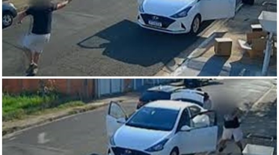 Vídeo: criminoso é baleado por CAC durante tentativa de assalto