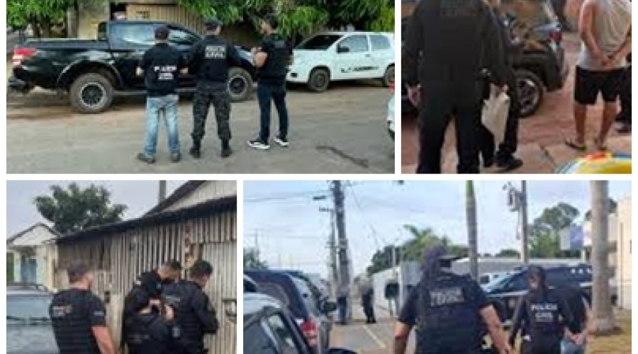 Vídeos: Operação cumpre mandados por homicídio, tráfico e estupro no MA (São Luís, São José de Ribamar e Paço do Lumiar), MT e MS |