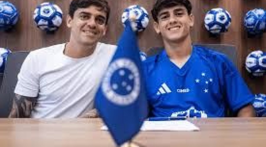 Filho de Fagner assina primeiro contrato profissional com o Cruzeiro