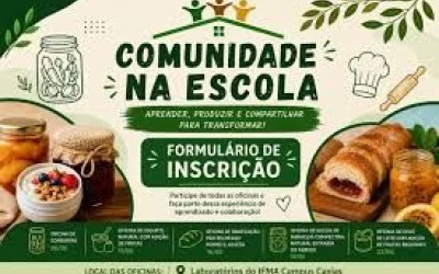 IFMA oferece oficinas gratuitas de panificação, iogurte, geleias e doces em Caxias
