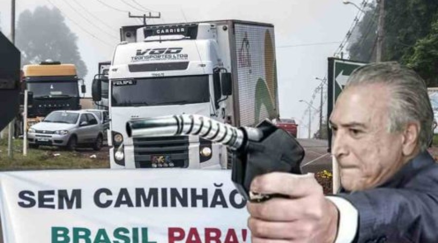 Deu ruim para Temer: Justiça rejeita prisão de caminheiros grevistas