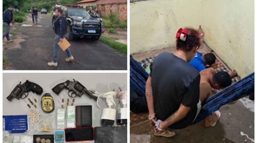 Polícia Civil prende faccionados em Caxias