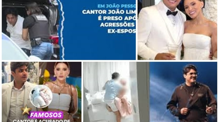 VÍDEO: Cantor João Lima é preso na Paraíba por violência doméstica