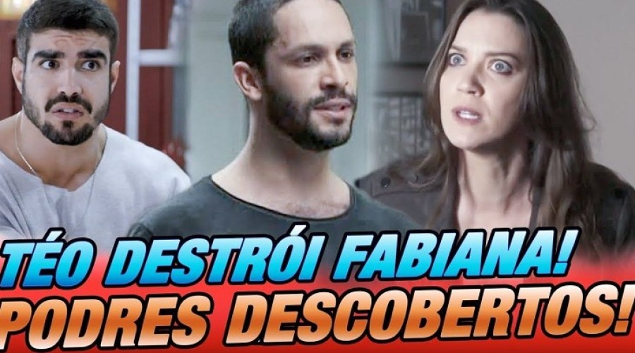 A Dona do Pedaço: Téo descobre todos os podres de Fabiana e acaba de vez com a vilã