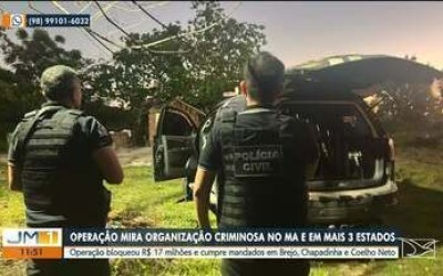 Brejo - Chapadinha e Coelho Neto no Maranhão:  Operação prende 15 suspeitos de integrar o Comando Vermelho