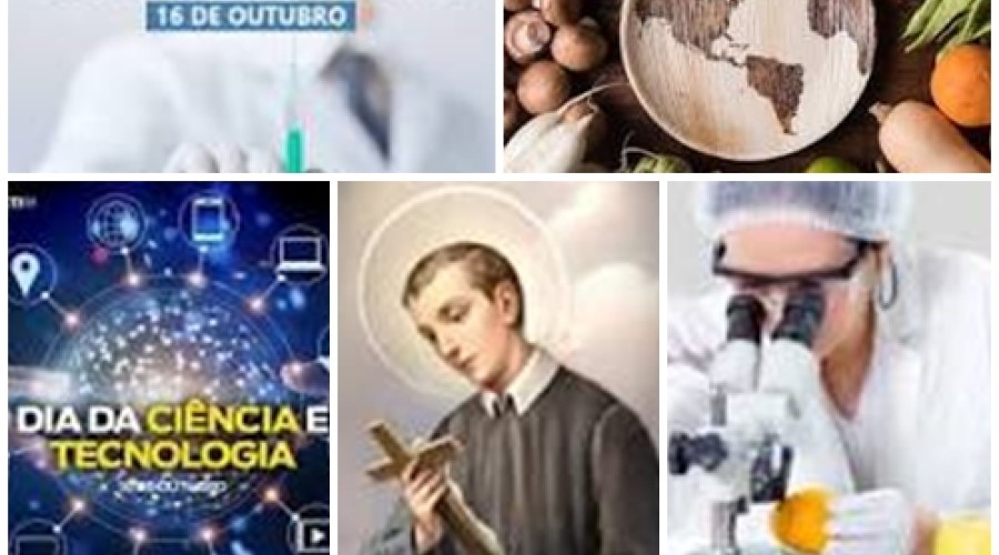 Hoje é dia: Mundial da Alimentação -  Ciência e Tecnologia - Anestesiologista - Engenheiro de Alimentos - Anestesiologista