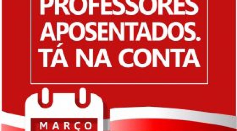 TRANSPARÊNCIA – Prefeitura de Caxias realiza pagamento do reajuste aos professores aposentados