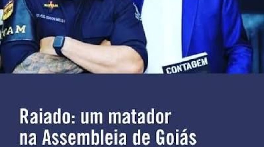 UM MATADOR NA ASSEMBLEIA DE GOIÁS - Allan de Abreu