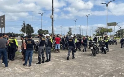 Operação Rolezinho apreende 53 veículos irregulares em pontos estratégicos de São Luís