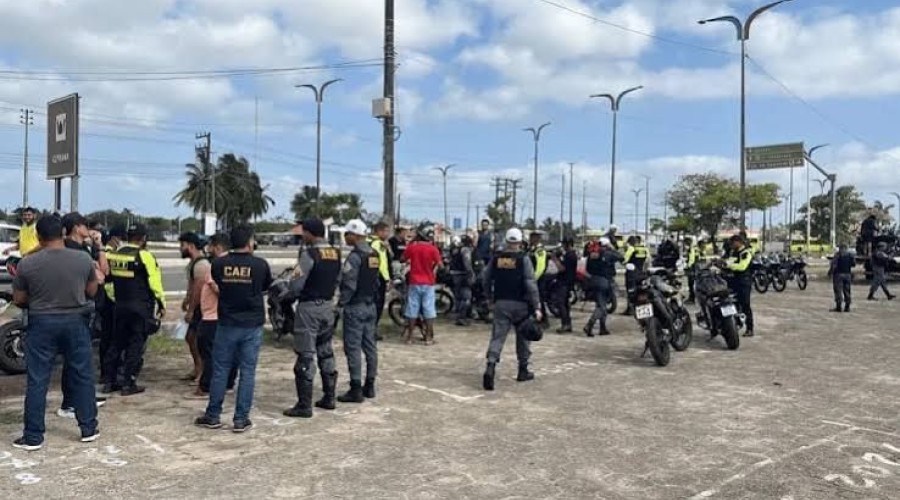 Operação Rolezinho apreende 53 veículos irregulares em pontos estratégicos de São Luís