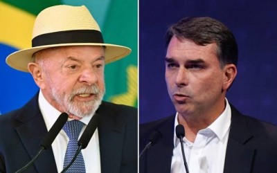 Pesquisas mostram empate técnico entre Lula e Flávio Bolsonaro