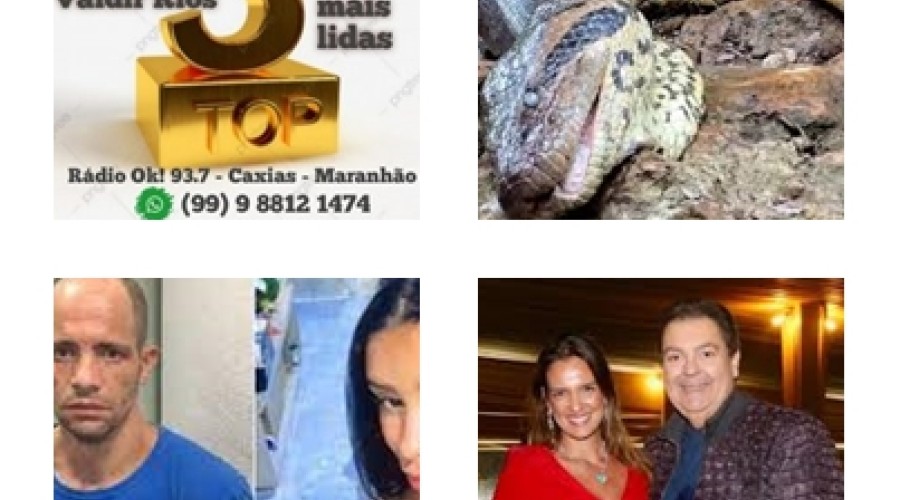 Top 3: As mais lidas da semana 1 a 7/04