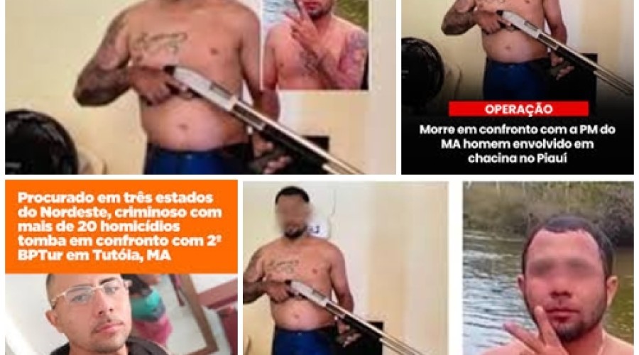 Tutóia: Criminoso mais procurado do Nordeste morre em confronto com a polícia no MA