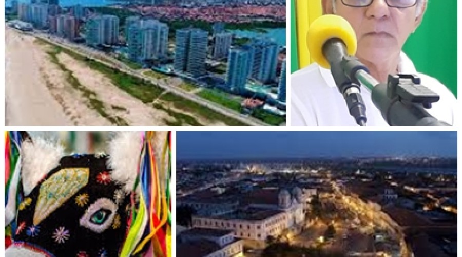 413 anos: São Luís, minha querida Ilha do Amor… onde nasci, onde criança fui feliz... Te amo! Te! amo - Valdir Rios