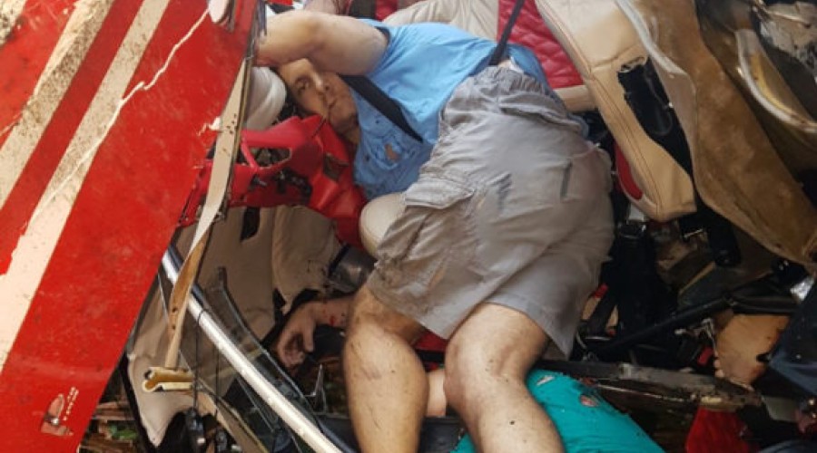 ASSISTA AO VÍDEO: URGENTE! Helicóptero de dona da ótica Veja caiu entre as cidades de Rosário e Axixá no Maranhão: quatro mortos