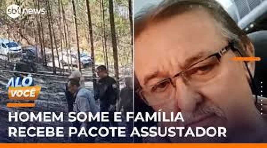 Vídeo-Mistério: Idoso desaparece e família recebe pacote com o corpo