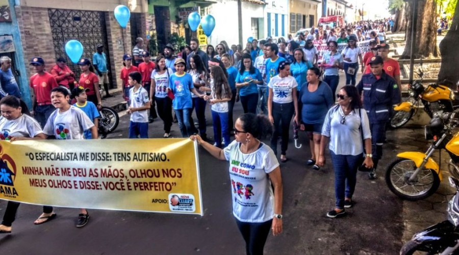 ASISTA AO VÍDEO: SAÚDE- Marcha realizada em Caxias lembra Dia Mundial de Conscientização do Autismo