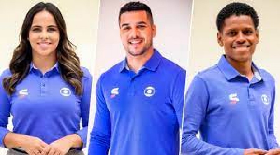 Novos narradores da Globo comemoram chegada na emissora