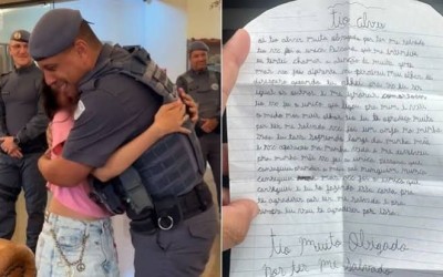 Como aconteceu o resgate e lei a carta - 