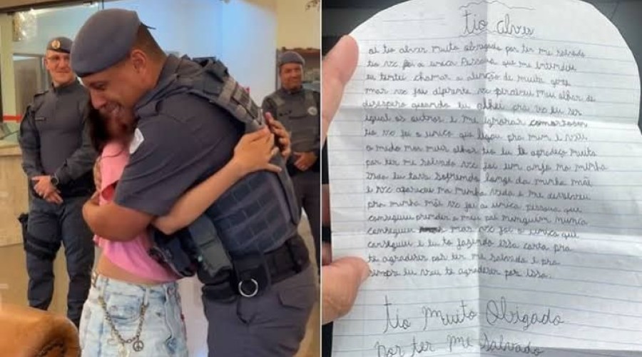 Como aconteceu o resgate e lei a carta - 