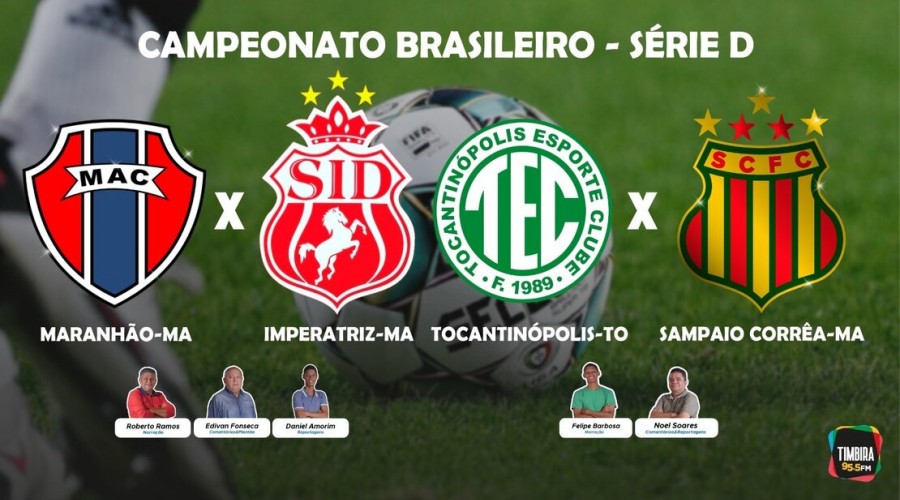 Timbira e OK! de Caxias  transmite os dois jogos de ida das semifinais do Campeonato Maranhense de Futebol 2025 – Séria A