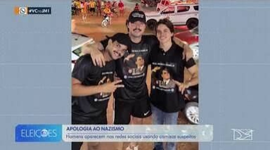 Grajaú: Três homens indiciados por apologia ao nazismo prestam depoimento